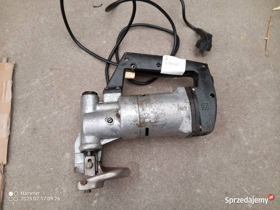 Nożyce elektryczne do blachy Celma Stargard