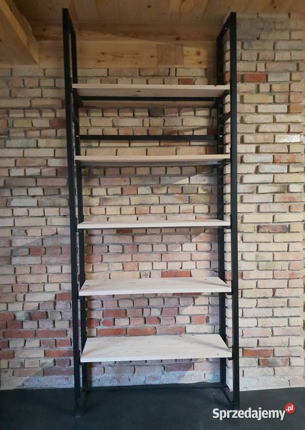 Regulowany regał loft industrial klejonka Gorlice