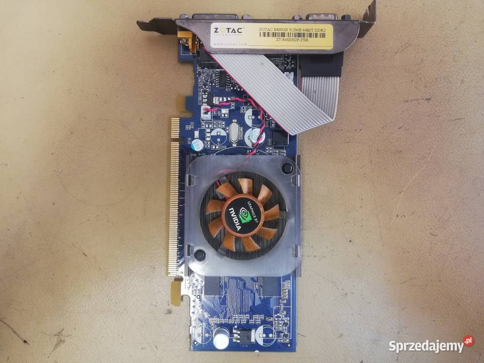 Nvidia Quadro 600 MSI GeForce V287 Zotac 8400GS pomorskie Gdynia