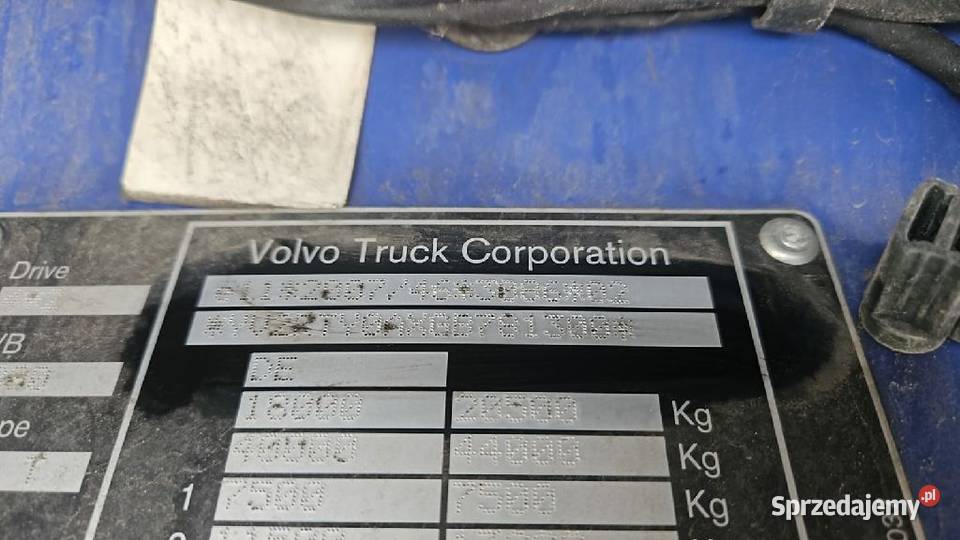 Ciągnik siodłowy Volvo FH4 Globetrotter 122016r 1kg Września