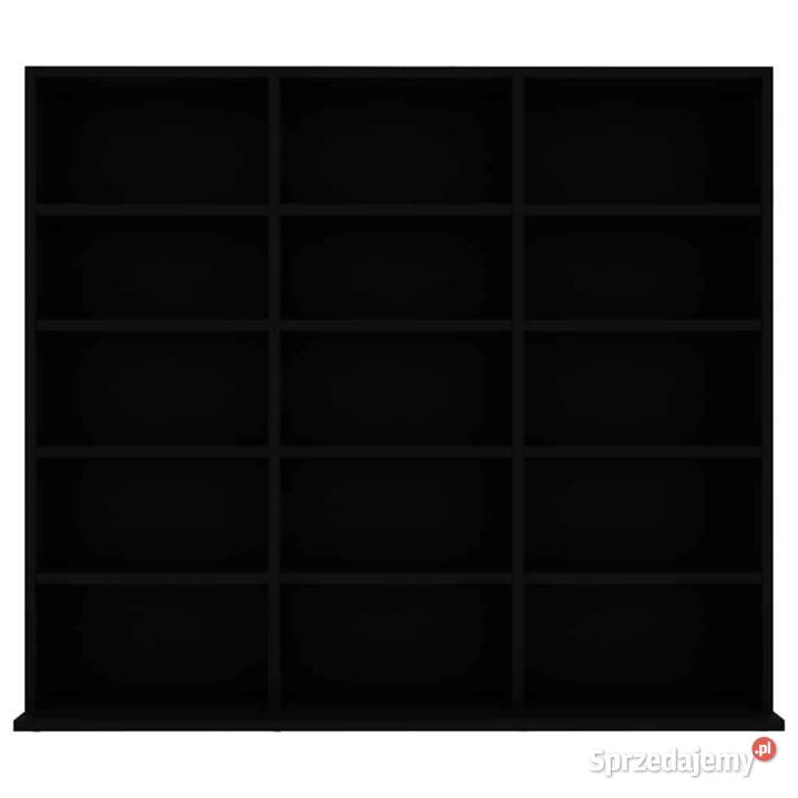 vidaXL Szafka na płyty CD czarna 100 x 23 x 895 Warszawa