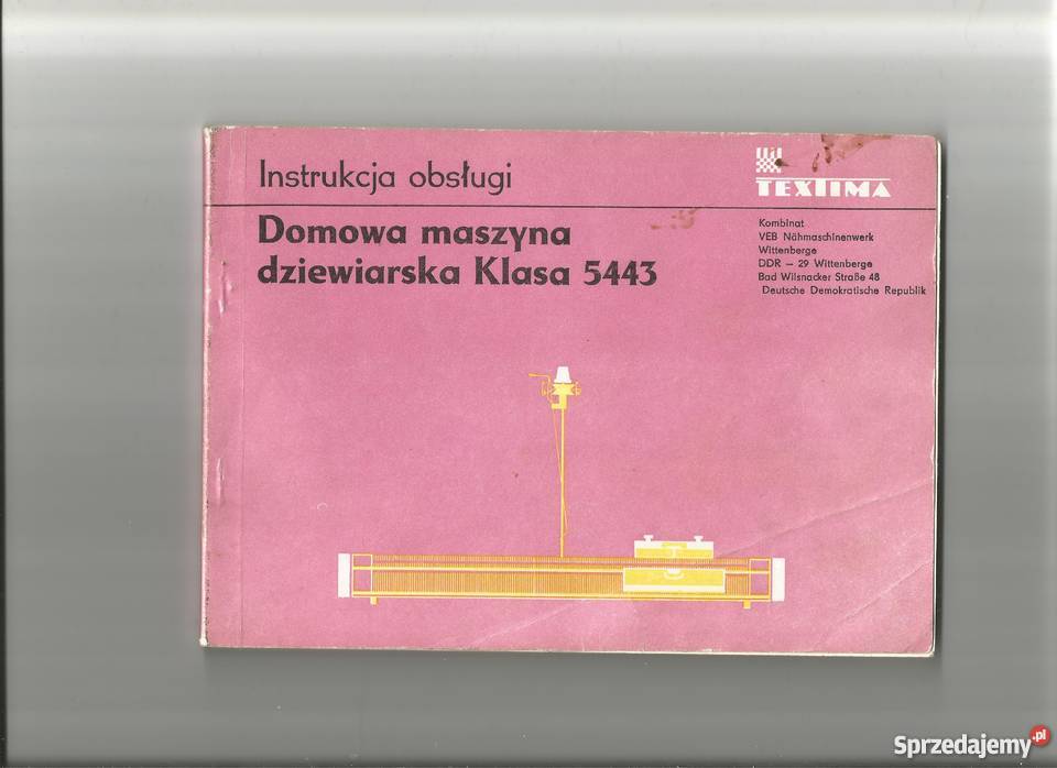 Instrukcja obsługi do maszyny VERITAS 360 Łódź