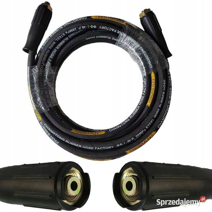 Wąż Stalowy do Myjek Ciśnieniowych 10m M22 x M22 Ludźmierz sprzedam