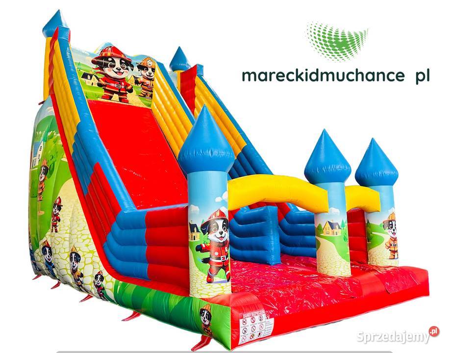 NOWA Dmuchana Zjeżdżalnia Dmuchane Zjeżdżalnie 3 lata+ podkarpackie Radymno