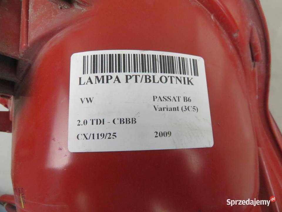 LAMPA PRAWA TYLNA VW PASSAT B6 Variant małopolskie