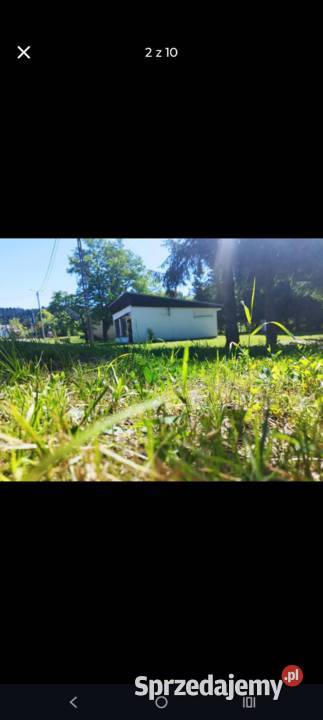 Dom budynek z działką Bieszczady piękna okolica Brelików