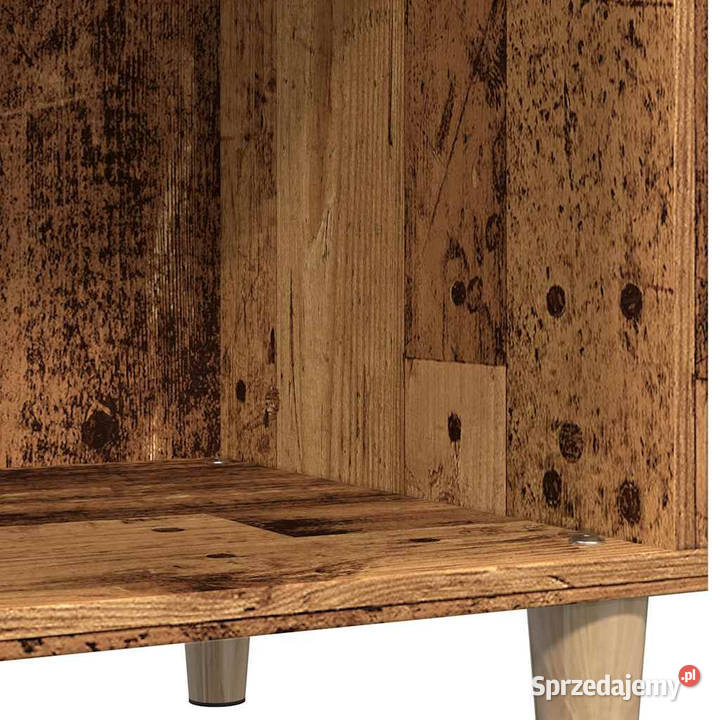 Szafka na płyty stare drewno 845x38x89 WM857171 Warszawa