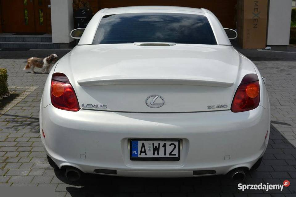 Lexus SC 43 benzyna 285 2002r Mińsk Mazowiecki
