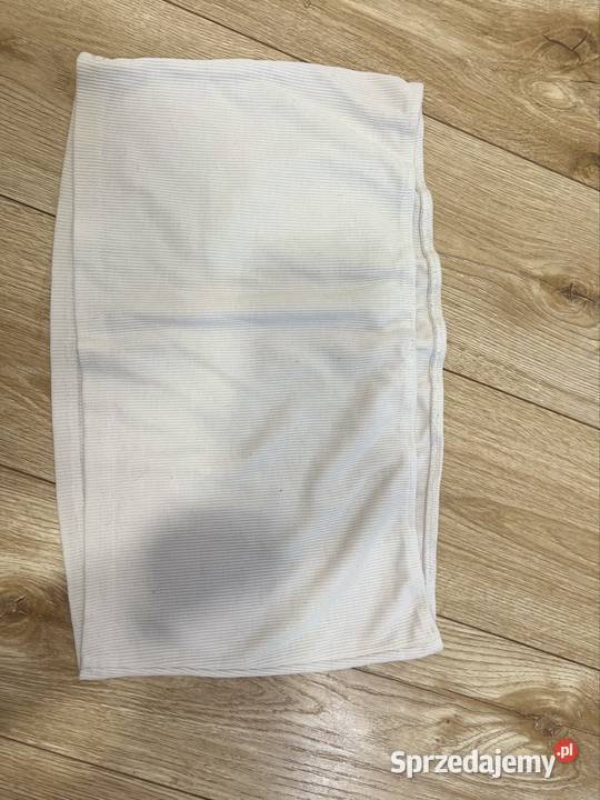 Top topy szary biały bez ramiączek croptop crop Jaworzno