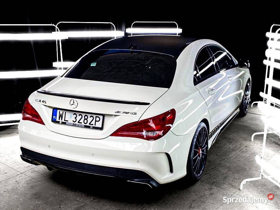 Mercedes-Benz CLA 45 AMG rok produkcji 2017 na sprzedaż. Salon