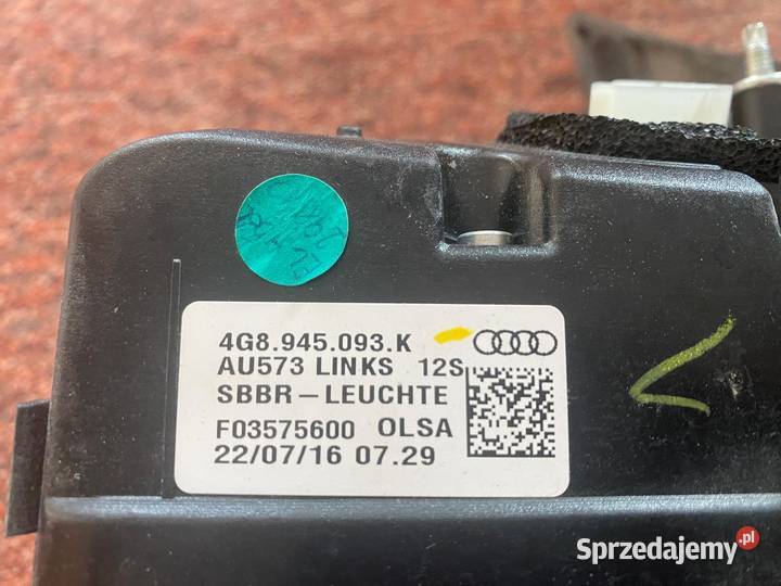 Lampa tylna Audi Suwałki