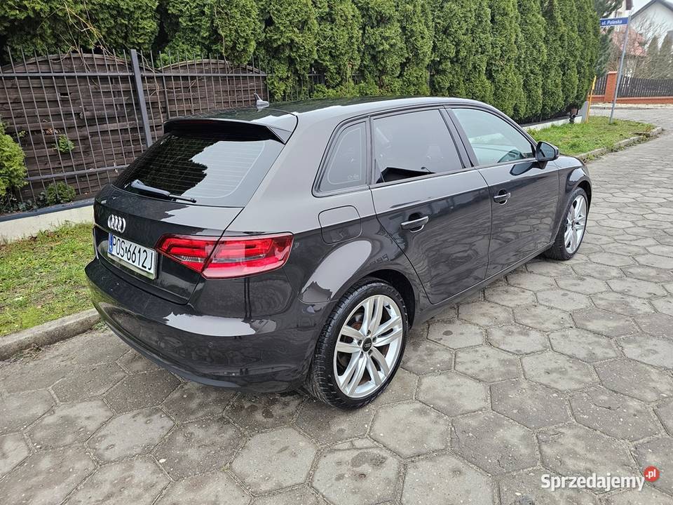 Audi A3 Sportback 8V 14 125 2015 r Zarej Bogate MP3 Ostrów Wielkopolski sprzedam