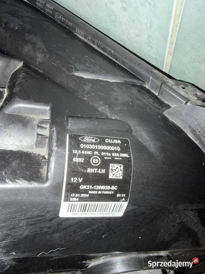 Ford Transit MK8 lampa przednia lewa śląskie Bielsko-Biała