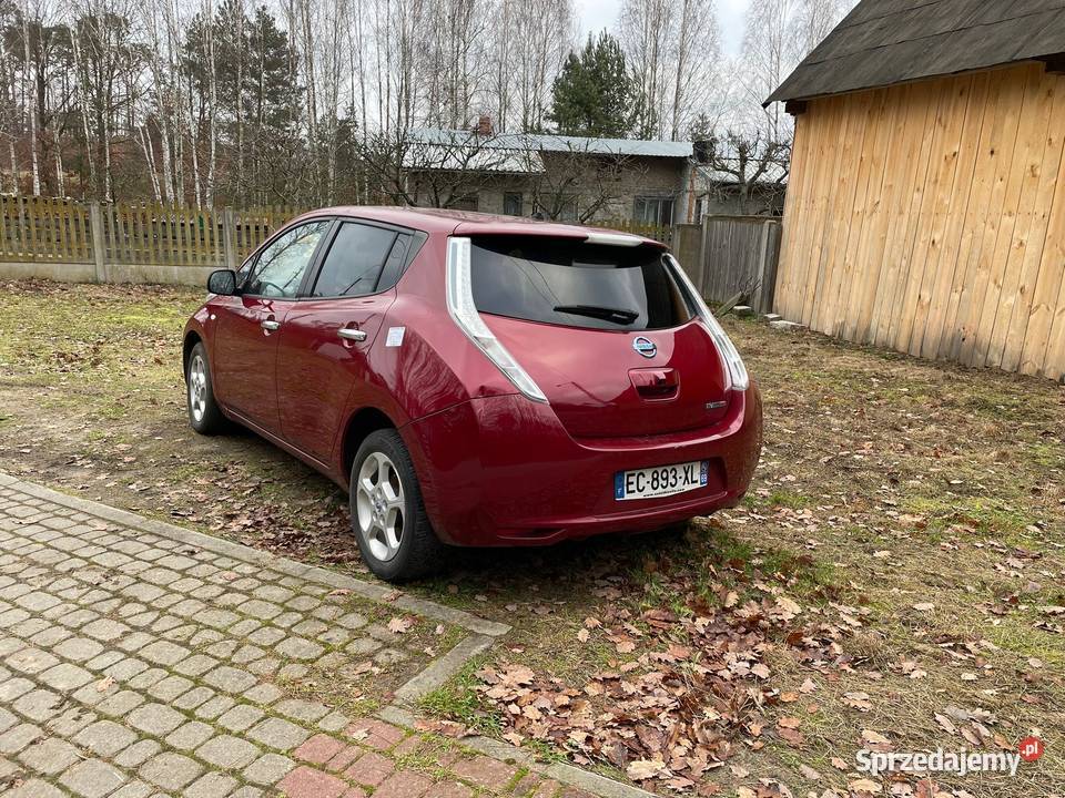 Nissan leaf 2016 elektryk navi kamera automat Warszawa