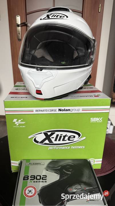 Kask XLiteNolan X1005 Interkom B902 S Kaski Łódź