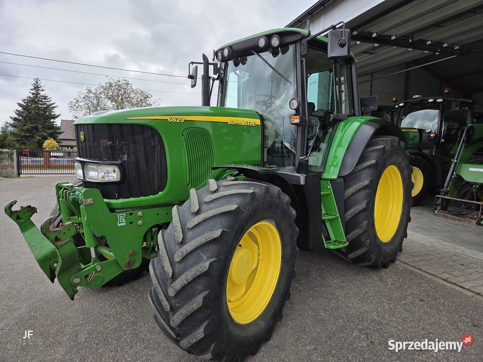 John Deere 6820 140 biegi Pełzające TUZ TLS mazowieckie