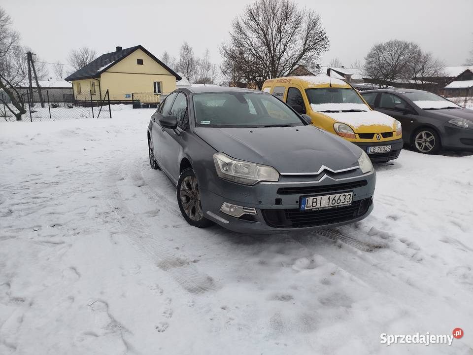Citroen C5 2009 16 HDi lubelskie Biała Podlaska