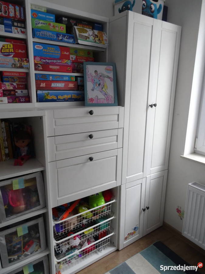 Fronty Ikea Stuva drewniane białe W komplecie dolnośląskie Wrocław