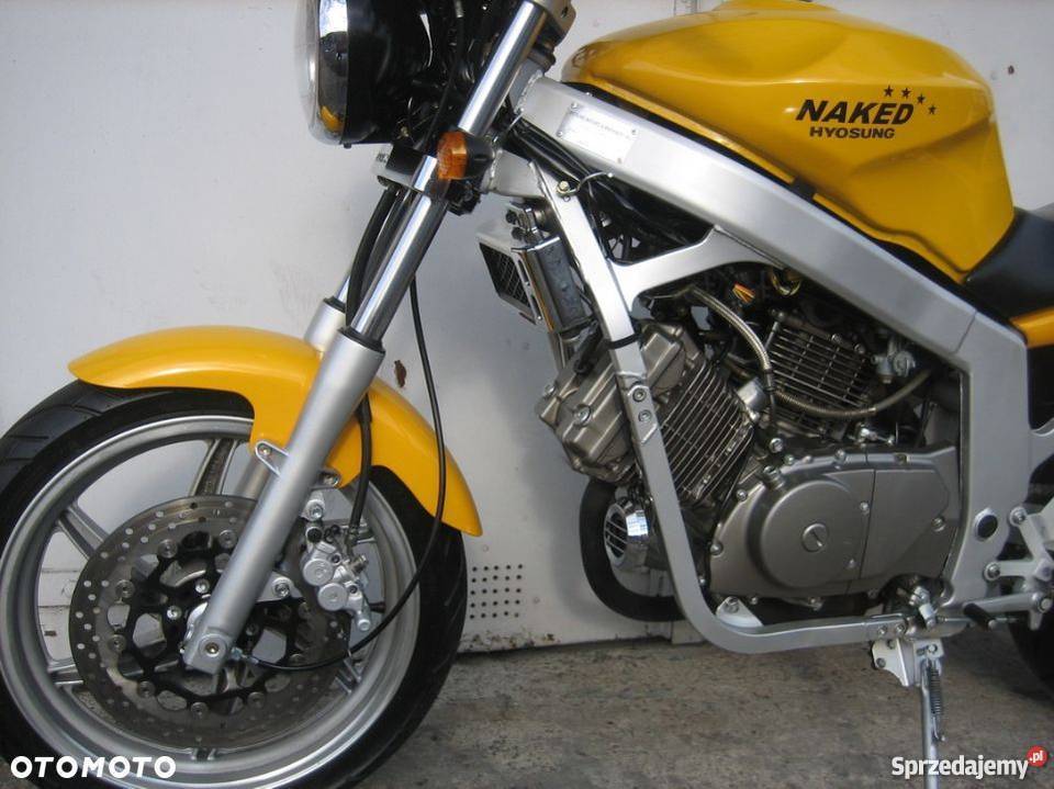 Hyosung GT 125 Naked kat B 1000 2005r PIEKNY manualna