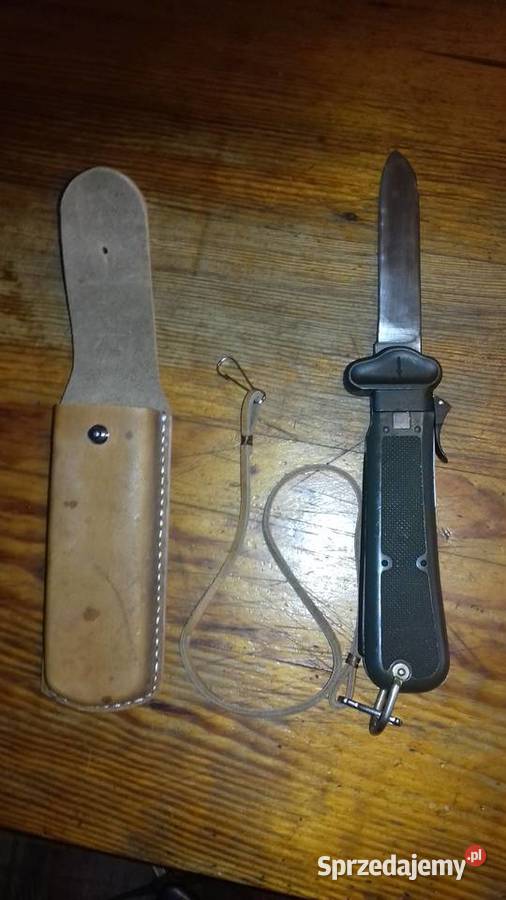 Nóż grawitacyjny strzelców spadochronowych BW z świętokrzyskie Skarżysko-Kamienna