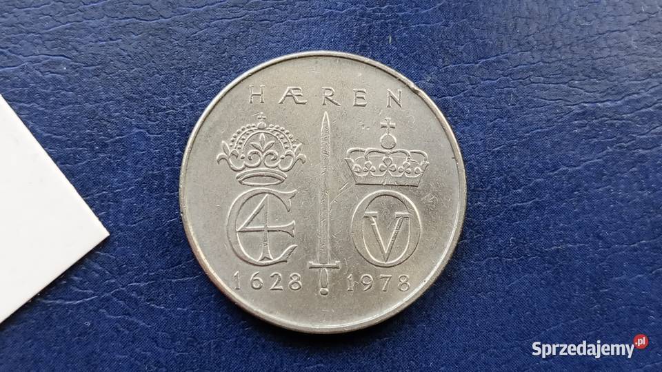 Stare monety 5 koron 1978 Norwegia Lesko