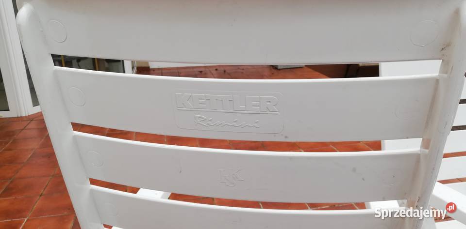 Leżak regulowany Kettler Rimini fotel ogrodowy mazowieckie Garwolin