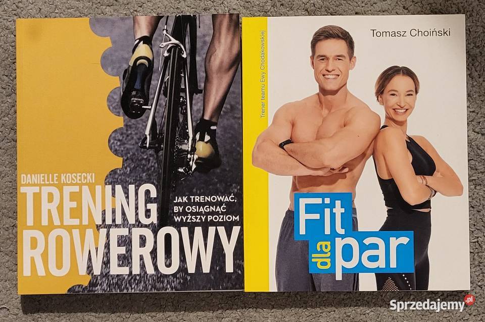 Trening rowerowy Kosecki Fit par Choiński Poradniki, albumy i reportaże Ząbki