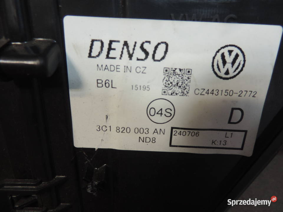 VW PASSAT B6 0510 NAGRZEWNICA 3C1820003AN Nowy Sącz