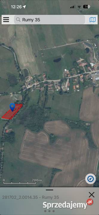 Działka budowlana drodze asfaltowej warmińsko-mazurskie