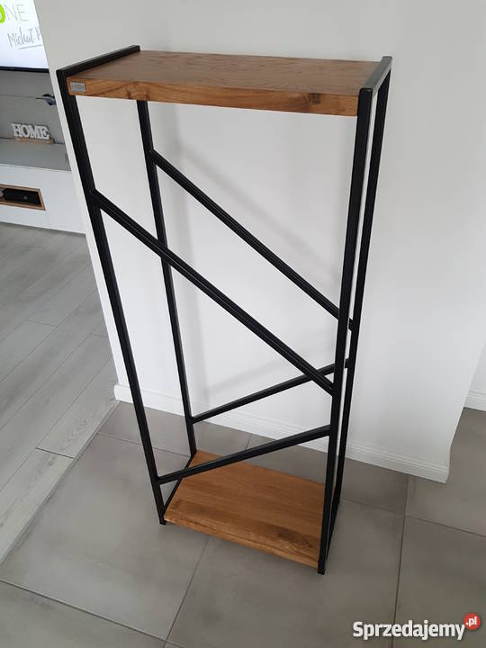 Stojak na drewno kominkowe industrialny