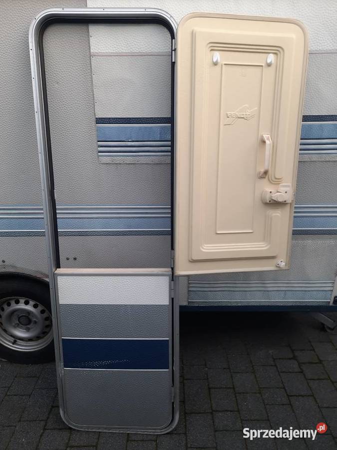 Drzwi FENDT do przyczepy kempingowej kampera Skokowa sprzedam