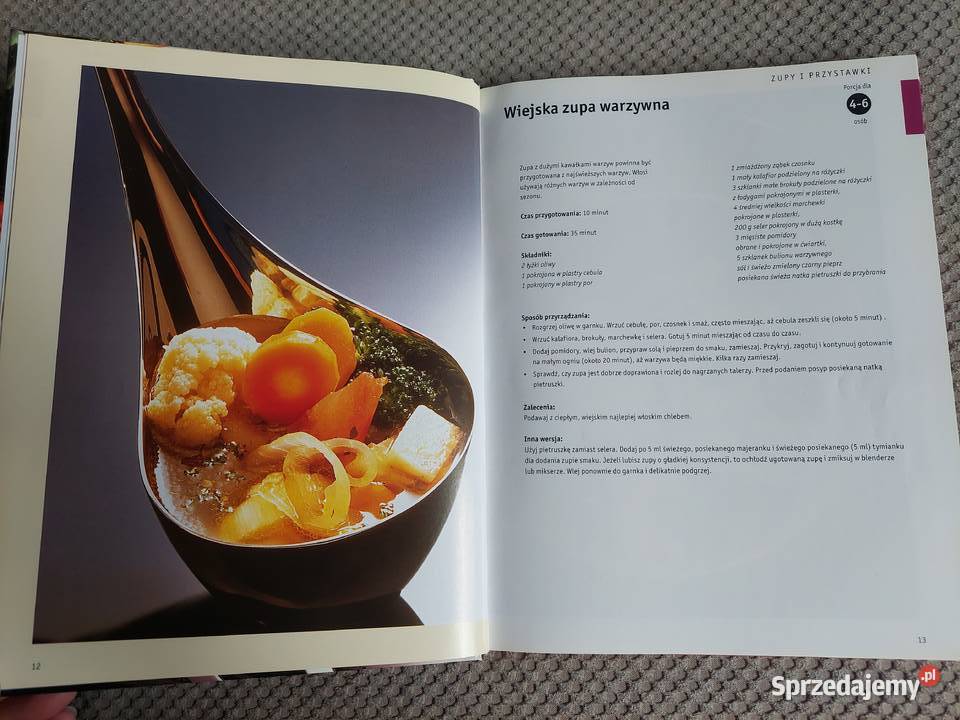 Włoskie smaki 118 łatwych do przygotowania Rok wydania 2001 Kraków