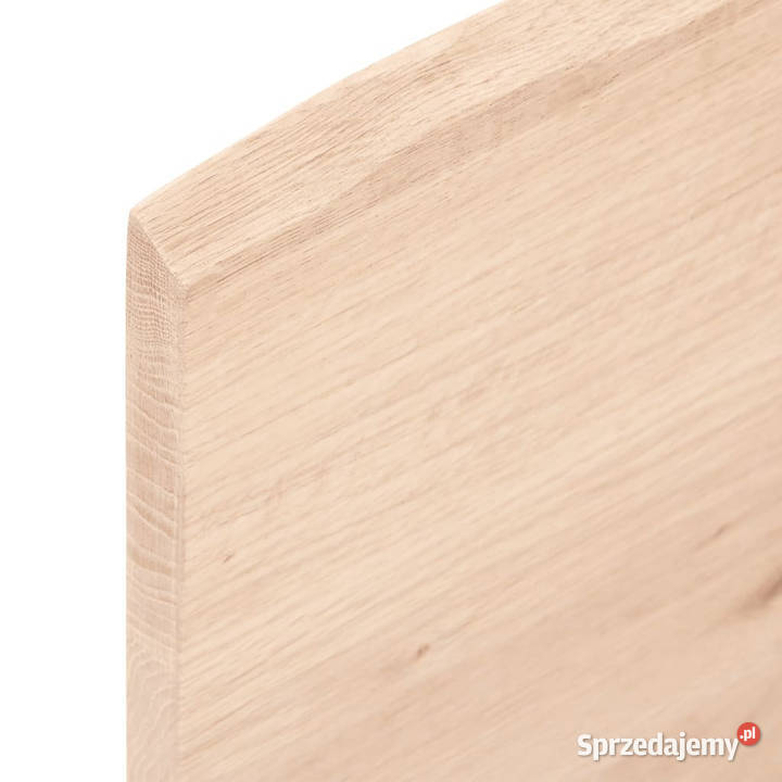 Półka 40x30x2 surowe lite drewno dębowe WM363506 Półki Warszawa