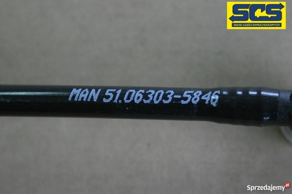 MAN TGA PRZEWÓD UKŁADU CHŁODZENIA 51063035846 lubuskie sprzedam