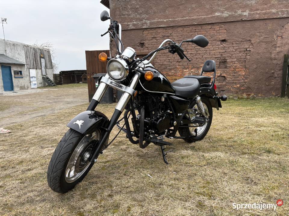 Chopper R125 niski przebieg 1400