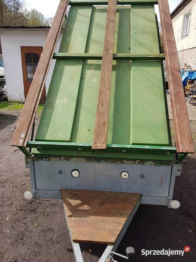 Zestaw wędkarskinamiot na przyczepie Wędkarstwo Barlinek