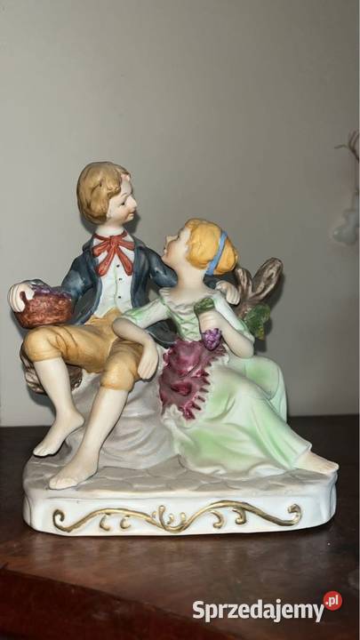 Figurka Pary Chłopak z dziewczyną Bez sygnatury Gdańsk sprzedam