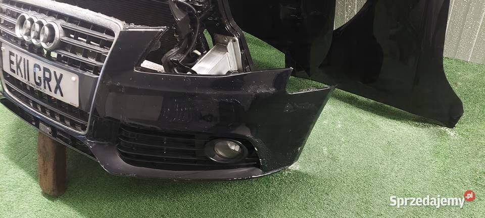 ZDERZAK PRZÓD AUDI A4 B8 0712 LAK LZ9Y osobowe