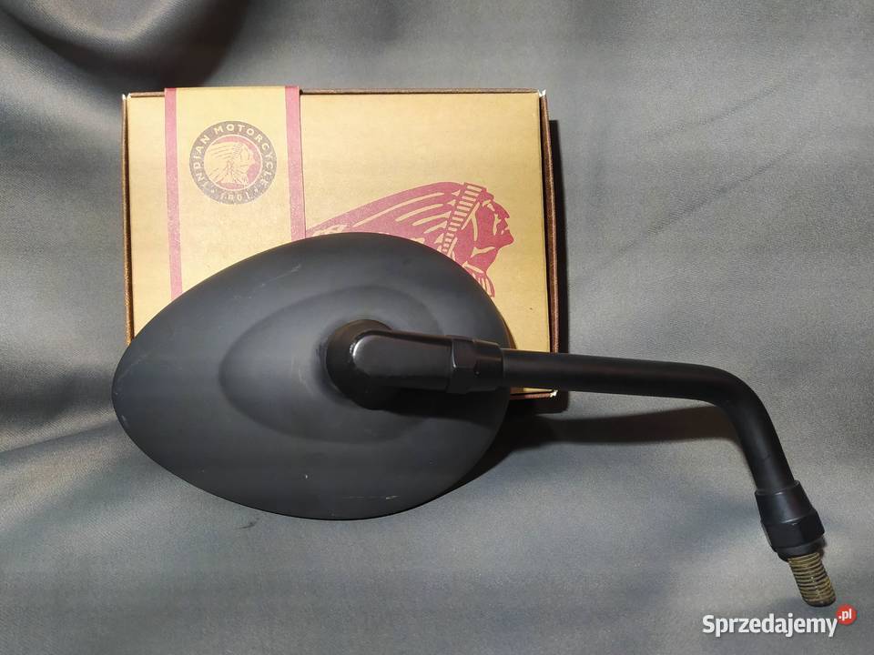 INDIAN SCOUT BOBER LUSTERKO PRAWE CZARNY MAT 400 Luboszyce