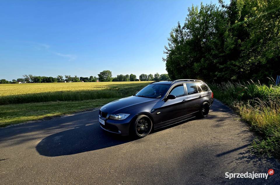 Bmw 3 e91 320D 205 Najbogatsza wersja wielofunkcyjna kierownica Seria 3 Słupca