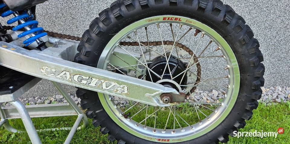 2 SZTUKI CAGIVA WMX 125 2T 19878r KLASYK Cross małopolskie Świątniki Górne