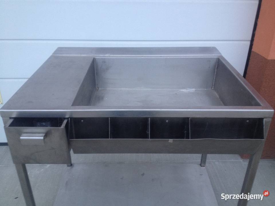stół ze stali nierdzewnej służący do śląskie