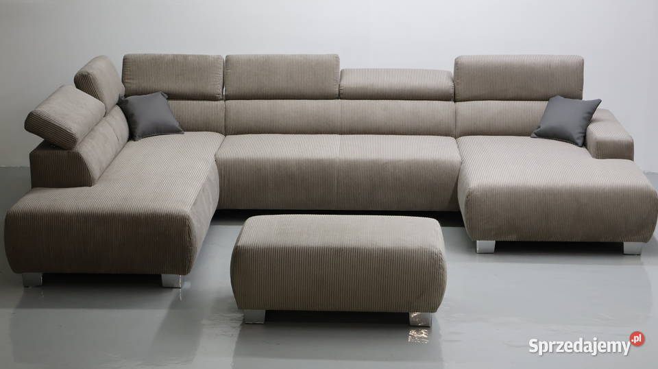 TNK WIelkie U regulowane zagłówki rogówka salon 358cm Poznań