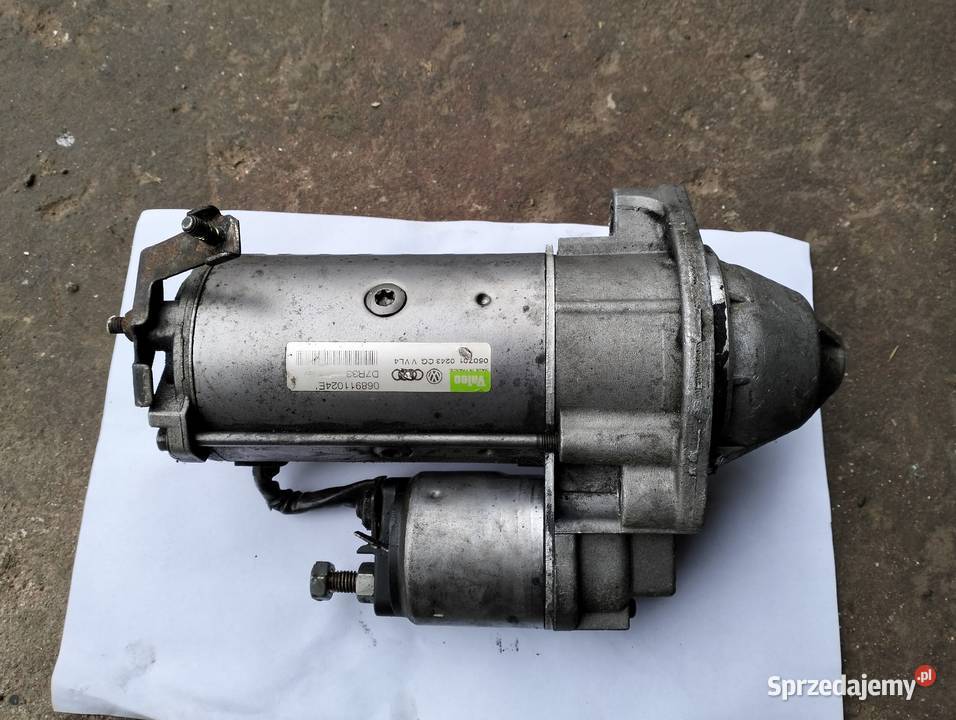 Rozrusznik audi a4 b7 19 TDI Valeo 068911024E osobowe Rzeszów