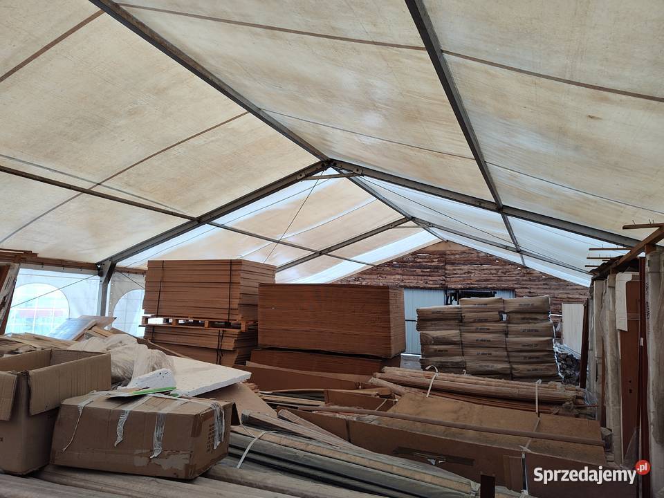 Syndyk sprzedaje namiot plandekowy byłym warmińsko-mazurskie Iława