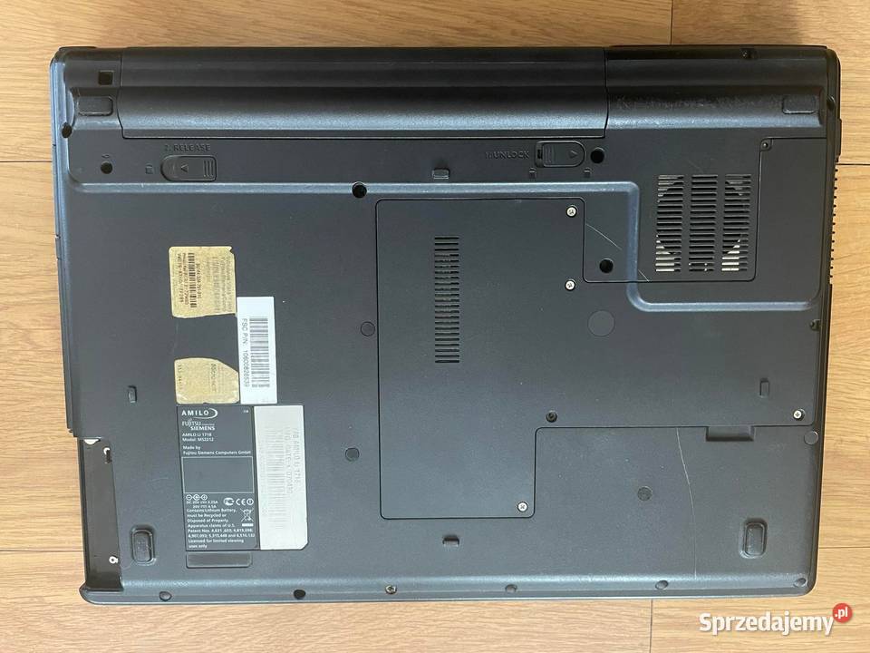 laptop Fujitsu Siemens Li1718 Windows 7  Słupsk