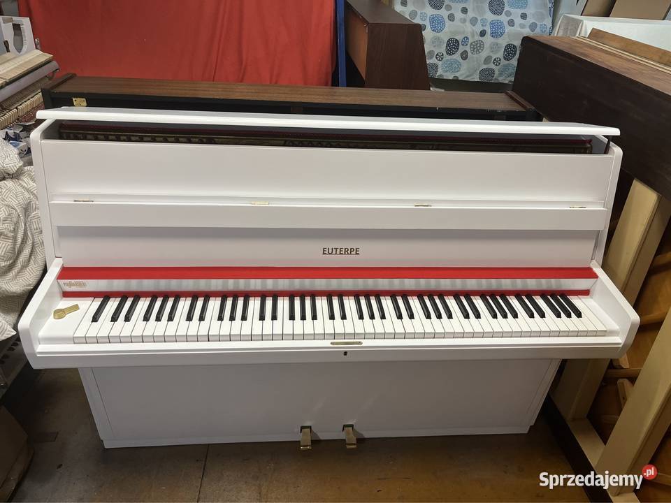 Białe pianino Euterpe by Bechstein transport gwarancja