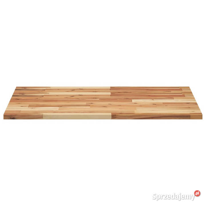 Blat stołu prostokątny 80x60x2 lite drewno