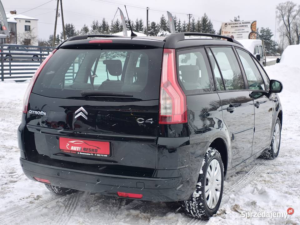 Citroen C4 Picasso 7OSOBOWY 16Benzyna Niski Rok produkcji 2009 Zarszyn