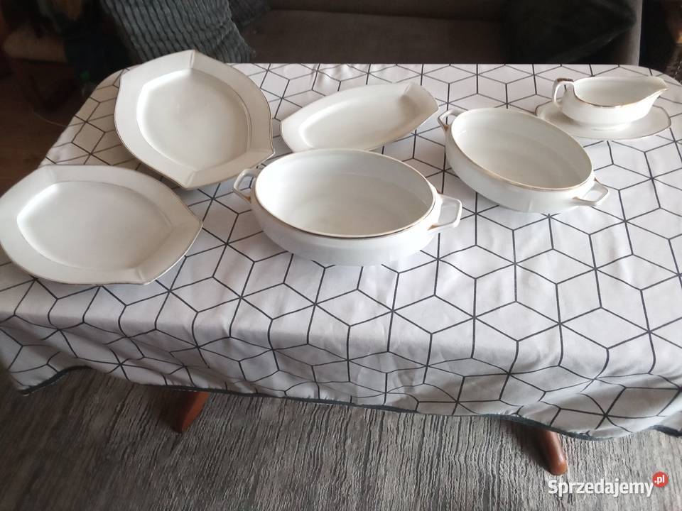 Nie Prl porcelana środek stołu KPM 1900 1920 Łódź